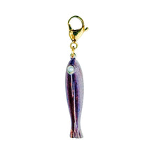 Load image into Gallery viewer, Brown Fish Charm Pendant
