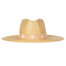 Cargar imagen en el visor de la galería, Concha Straw Palm Hat | Medium Size
