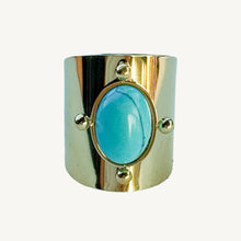 Load image into Gallery viewer, Turquoise Oval Ring
