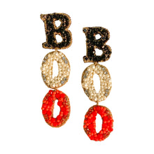 Load image into Gallery viewer, Boo Halloween Earrings
