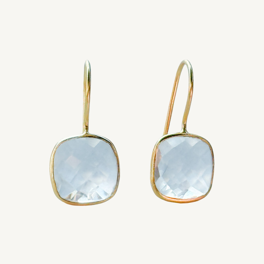 Emilia Earrings | Clear Crystal