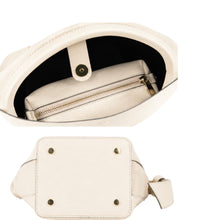 Load image into Gallery viewer, Julia Raffia and Leather Handbag | Ivory
