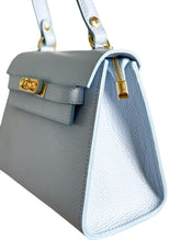 Load image into Gallery viewer, Giuliana Leather Handbag | Ice Blue
