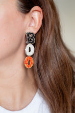 Load image into Gallery viewer, Boo Halloween Earrings
