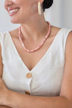 Load image into Gallery viewer, Candy Opal Necklace | Peach Cobbler
