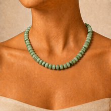 Cargar imagen en el visor de la galería, Rondelle Beaded Acrylic Necklace | Green
