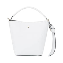 Load image into Gallery viewer, Julia Raffia and Leather Handbag | White
