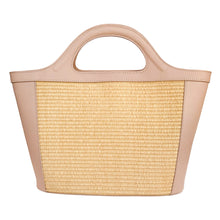 Cargar imagen en el visor de la galería, Biarritz Raffia Handbag | Blush
