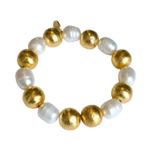 Load image into Gallery viewer, Fresh Water Pearls Beaded Bracelet
