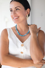 Cargar imagen en el visor de la galería, Candy Opal Necklace | Blue Raspberry Icee
