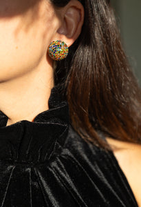 Amanda Multicolored Stud Earrings