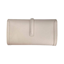 Load image into Gallery viewer, Romina Leather Envelope Clutch Handbag | Carolina Blue
