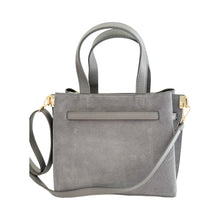 Load image into Gallery viewer, Suede Carlota Handbag | Grey
