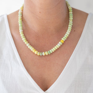 Candy Opal Necklace | Lime Sorbet