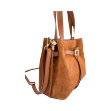 Load image into Gallery viewer, Suede Carlota Handbag | Brown
