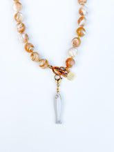 Load image into Gallery viewer, White Fish Charm Pendant
