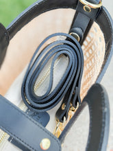 Load image into Gallery viewer, La Rochelle Cane Rattan Handbag | Black

