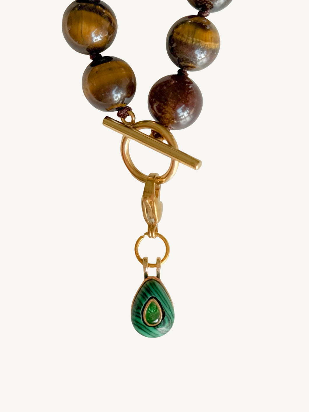 Malachite Drop Pendant