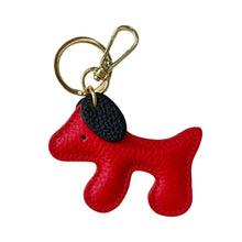 Cargar imagen en el visor de la galería, Pupi Mini Leather Dog Bag Charm &amp; Keychain
