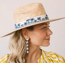 Load image into Gallery viewer, Isla Straw Palm Hat | Medium Size
