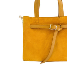 Load image into Gallery viewer, Suede Carlota Handbag | Amber
