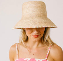 Load image into Gallery viewer, Mia Straw Palm Hat | Medium Size
