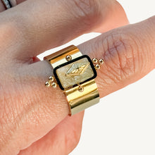 Load image into Gallery viewer, Yellow Jade Ring
