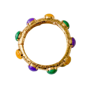 Mardi Gras Stones Bracelet