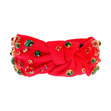 Load image into Gallery viewer, Red Christmas Headband
