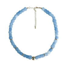 Load image into Gallery viewer, Anastasia Gemstone Necklace | Light Blue
