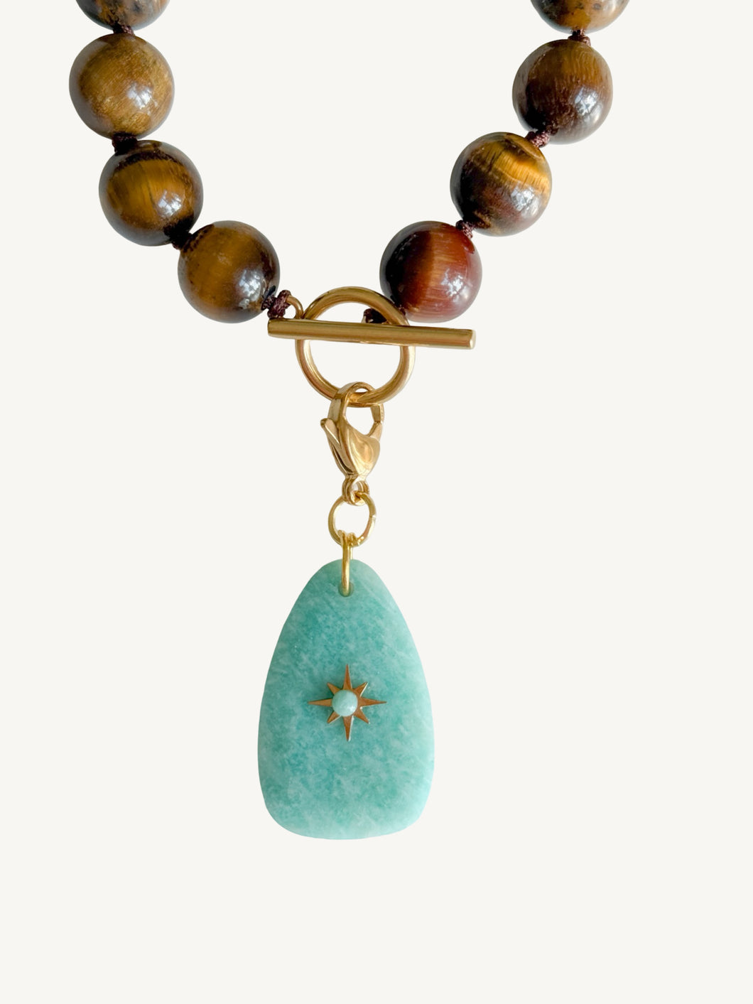 Amazonite Pendant | Star