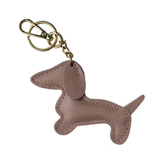 Cargar imagen en el visor de la galería, Pupi Mini Leather Dog Bag Charm &amp; Keychain
