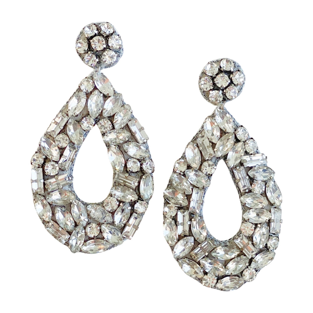 Juliet Drop Earrings | Silver