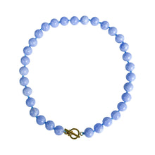 Charger l'image dans la galerie, Blue Periwinkle Beaded Necklace
