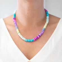 Load image into Gallery viewer, Candy Opal Necklace | Cotton Candy
