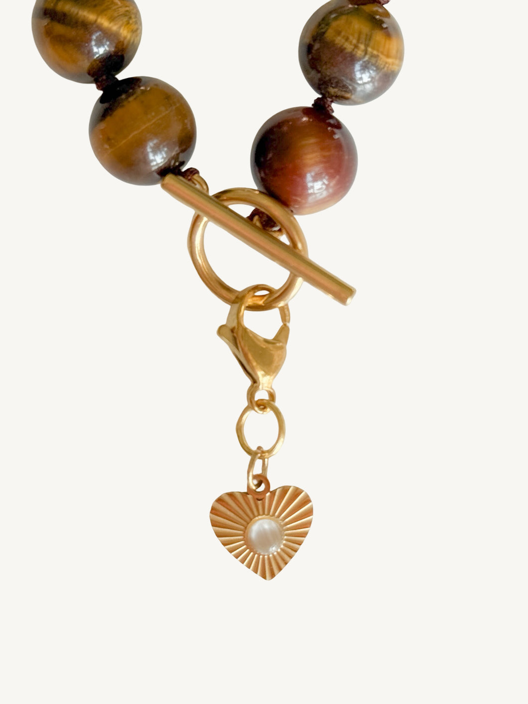 Cat Eye Heart Pendant