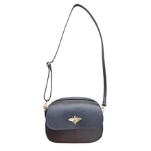 Load image into Gallery viewer, Bianca Crossbody Bee Leather Handbag | Black
