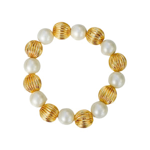 Candace Bracelet Pearls | 12mm