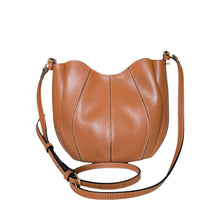 Charger l'image dans la galerie, Tulip Bucket Leather Handbag | Brown
