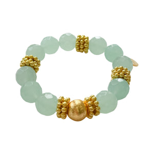 Aqua Stones Bracelet | 12mm