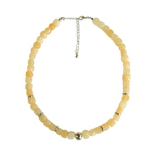 Load image into Gallery viewer, Anastasia Gemstone Necklace | Pale Yellow
