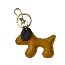 Cargar imagen en el visor de la galería, Pupi Mini Leather Dog Bag Charm &amp; Keychain
