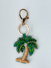 Load image into Gallery viewer, Green Palm Tree Bag Charm | Galveston
