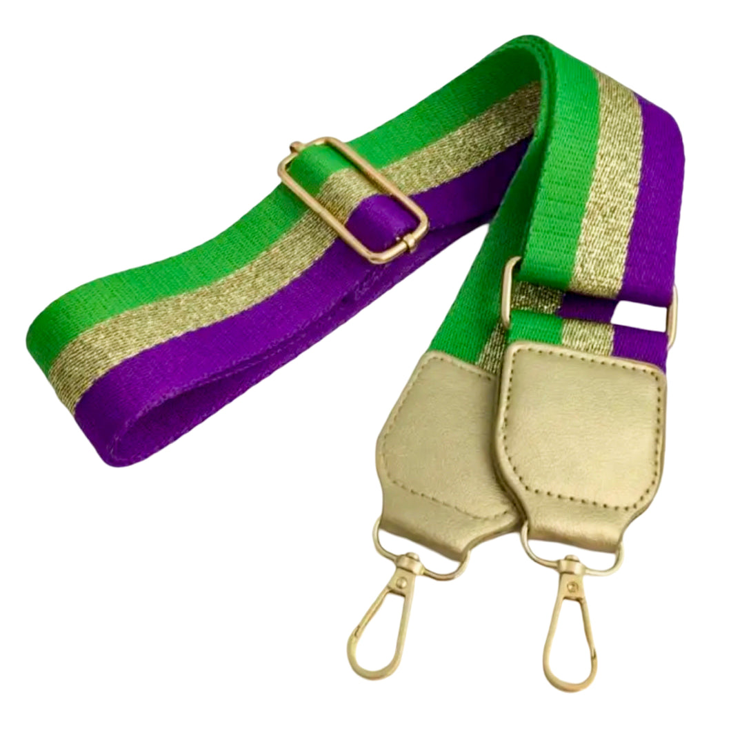 Mardi Gras Purse Strap