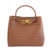 Load image into Gallery viewer, Genevieve Leather Handbag | Caramel
