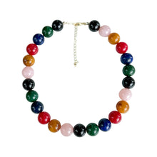 Load image into Gallery viewer, Bubble Gum Beaded Chunky Necklace | Fall II Multicolored
