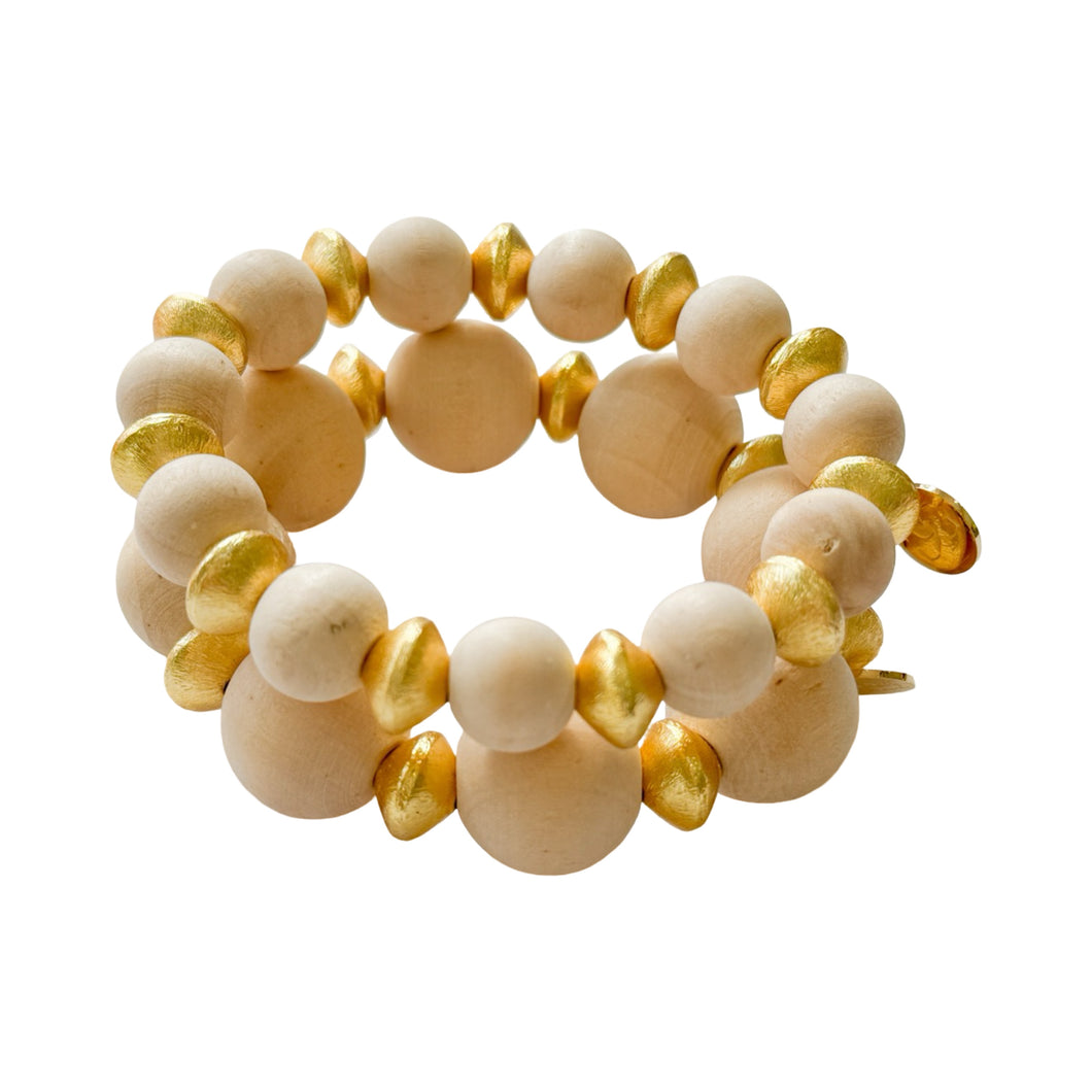 Wooden Bracelet Set