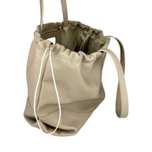 Load image into Gallery viewer, Camila Large Tote Leather Handbag | Beige
