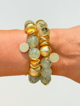 Load image into Gallery viewer, Candace Bracelet Bracelet | Prehenite | 14mm
