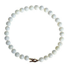Load image into Gallery viewer, White Mother of Pearl Knotted Necklace
